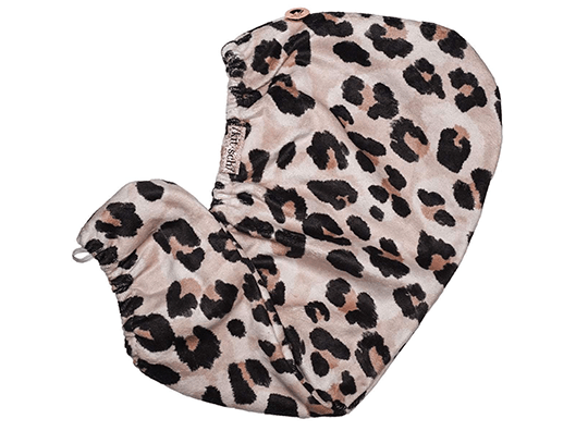 Microfiber Hair Towel - Leopard