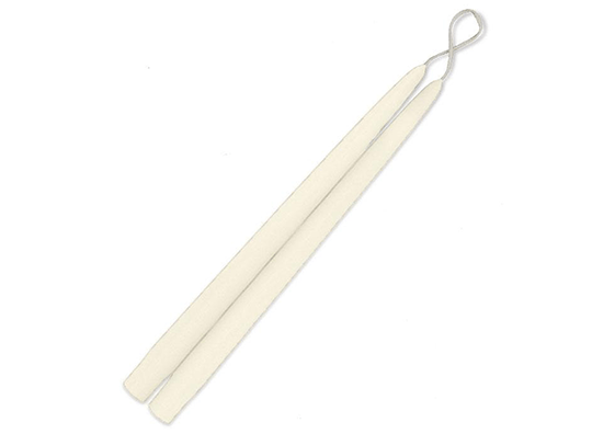 12&quot; Taper Candles - Ivory