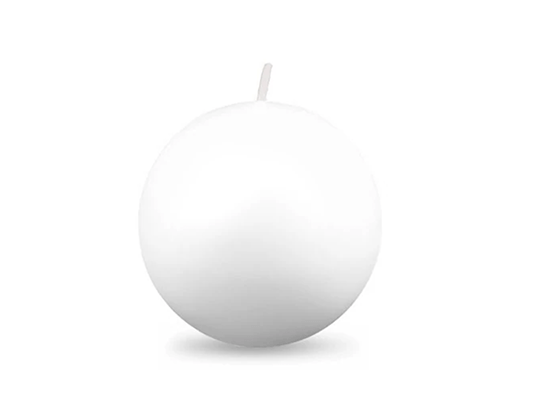 2&quot; Candle Balls - White