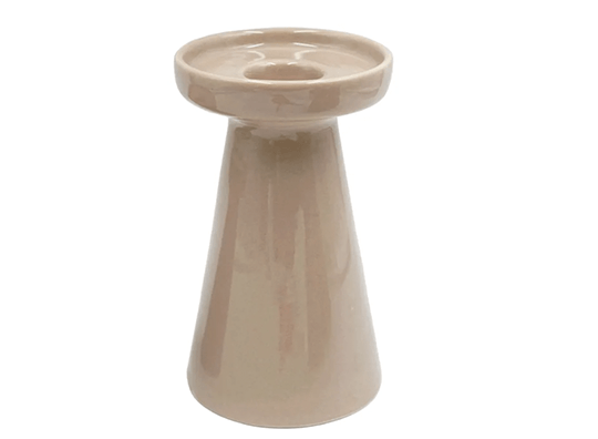 Large Cafe Taper &amp; Pillar Candle Holder