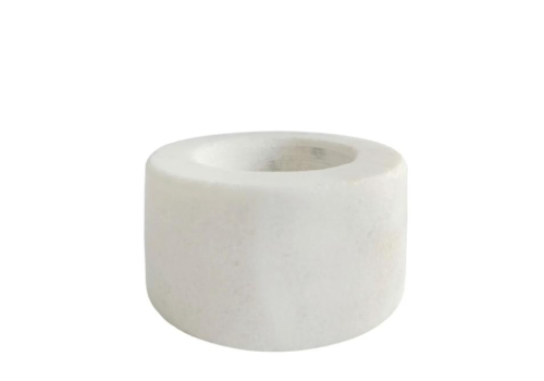 True Natural Marble Tealight Candle Holder