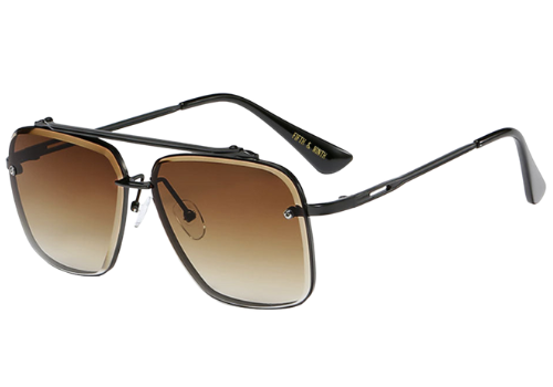 Memphis Sunglasses - Brown/Black