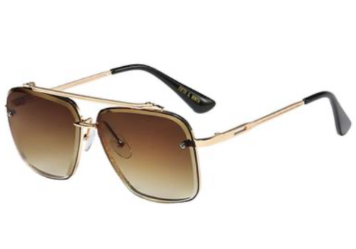 Memphis Sunglasses - Brown/Gold