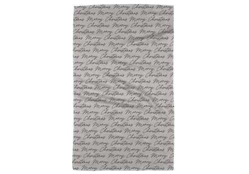 Christmas on Repeat Geometry Tea Towel