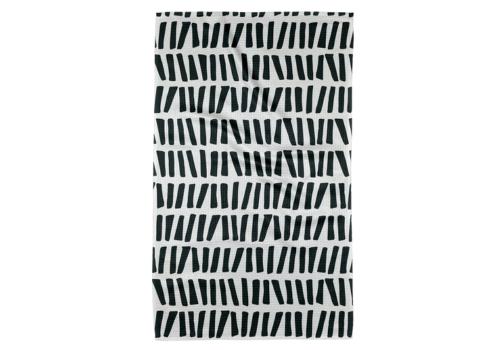 All Lined Up Geometry Tea Towel