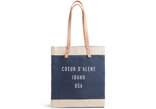 Apolis Coeur d&#39;Alene Market Tote in Navy