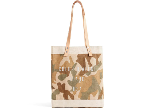 Apolis Coeur d&#39;Alene Market Tote in Safari