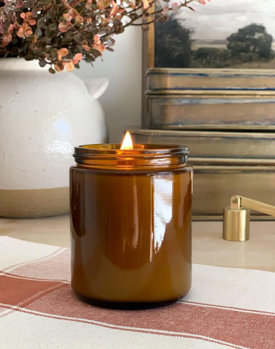 Build Your Own Candle - Amber Jar 7oz