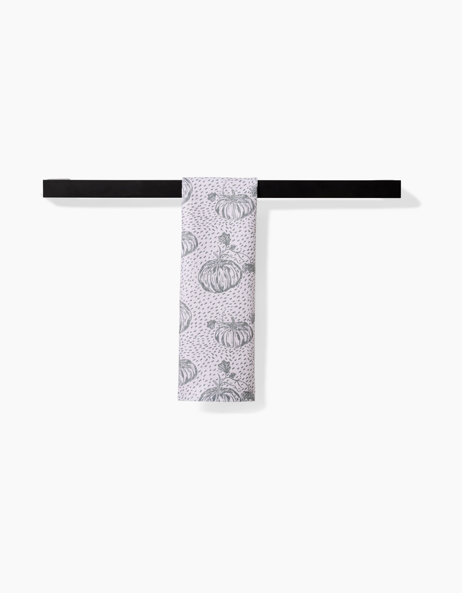 Sage Pumpkin Field Geometry Bar Towel