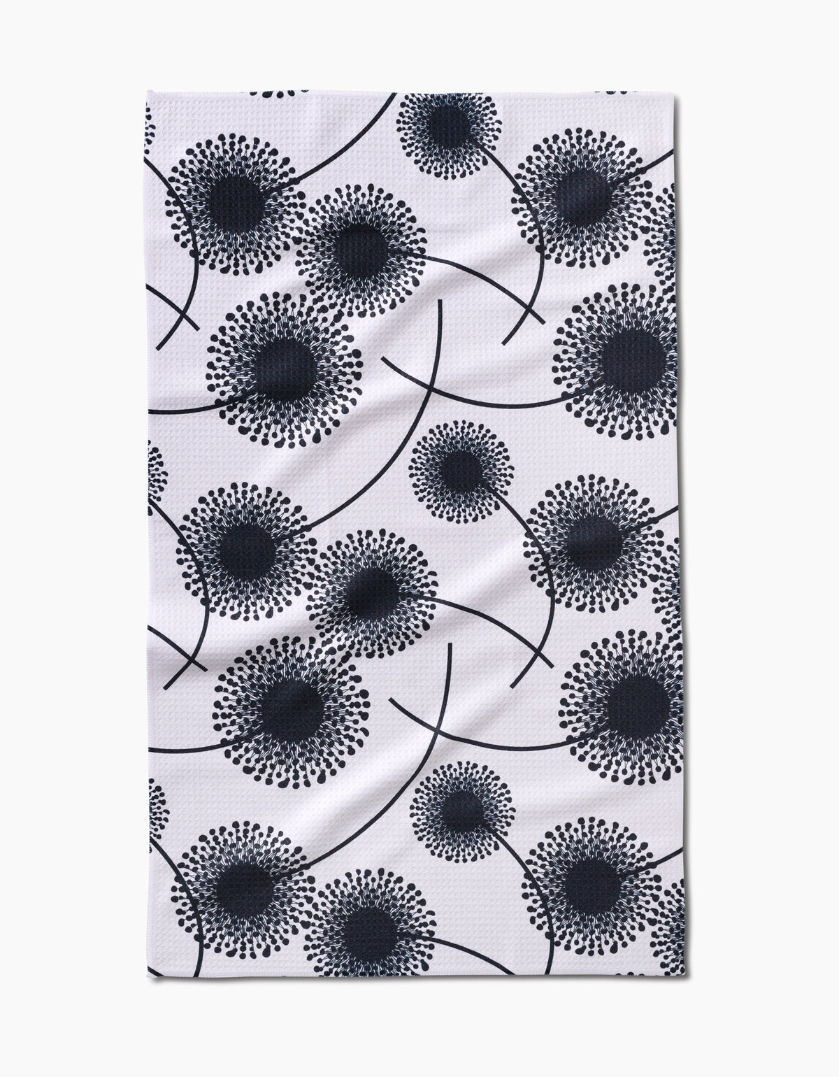 Fully Bloomed Geometry Tea Towel