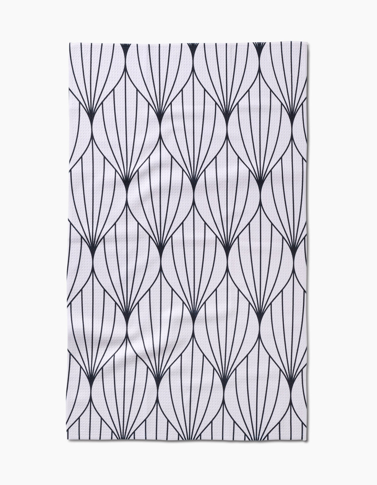 Petals Geometry Tea Towel