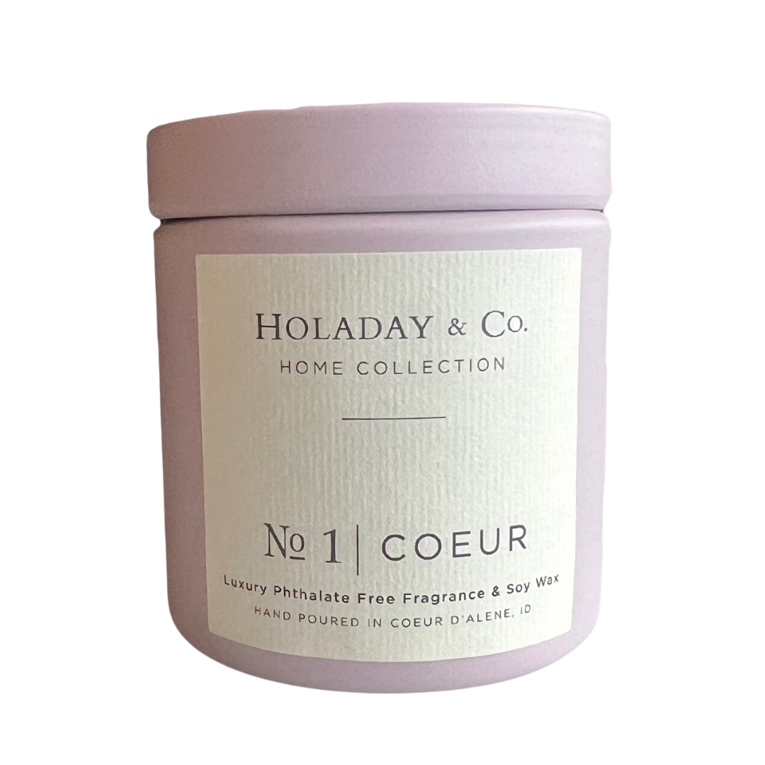 No. 7 Soleil - 8oz Lavender Metal Holaday Home Collection