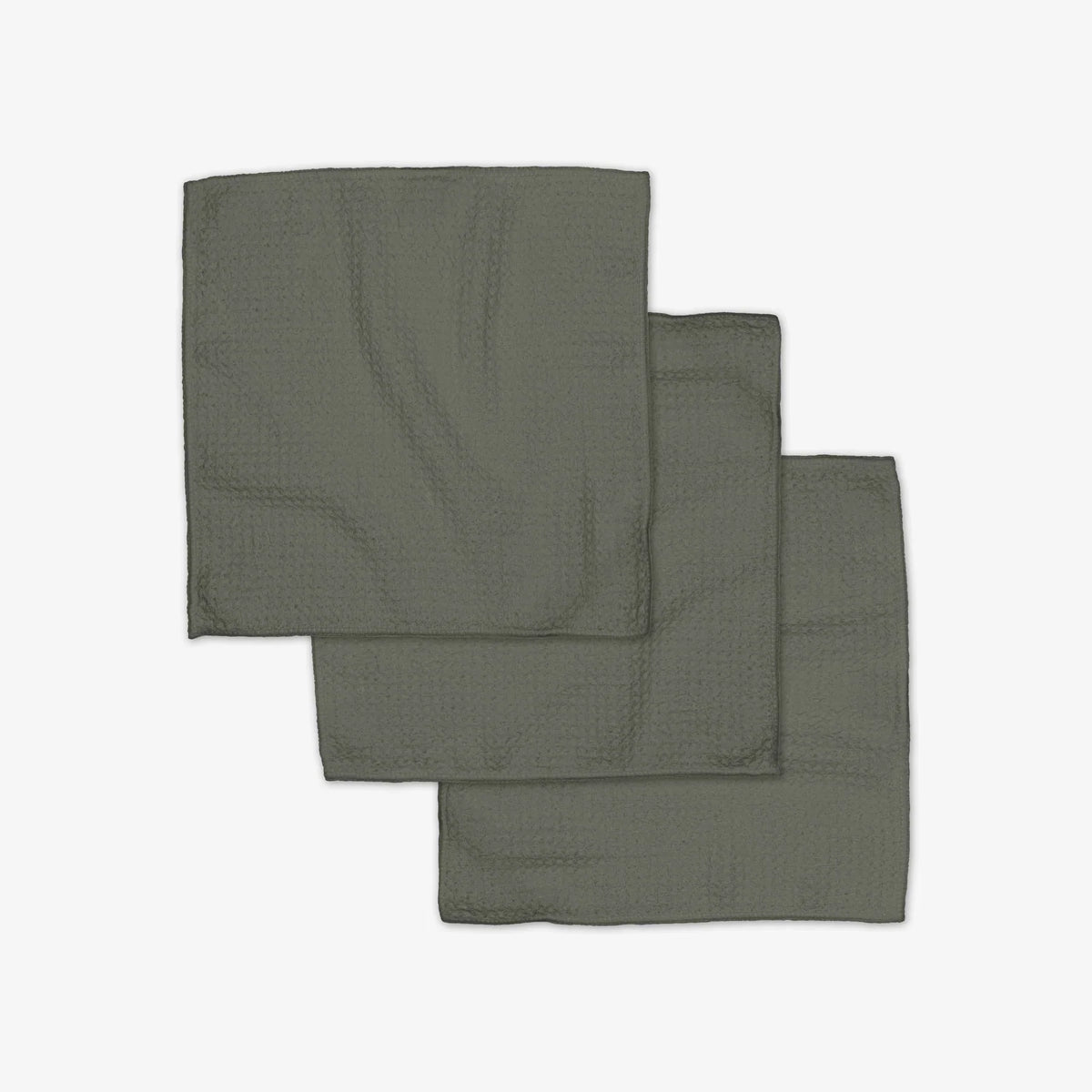 Hunter Green Geometry Dishcloth Set - 3 Pack