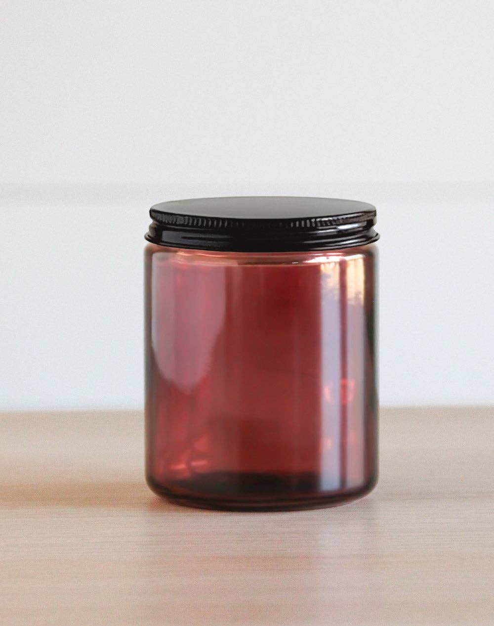 7oz Cranberry Glass Jar